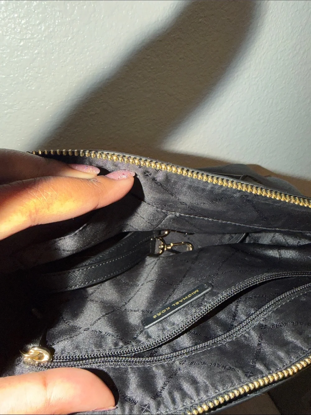 Michael Kors structured dome